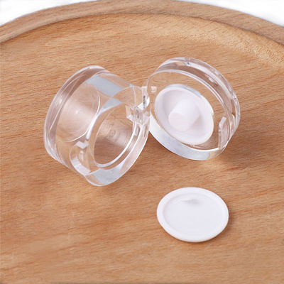 Barattoli cosmetici PMMA trasparenti e robusti 36×30 mm Barattoli cosmetici ecologici