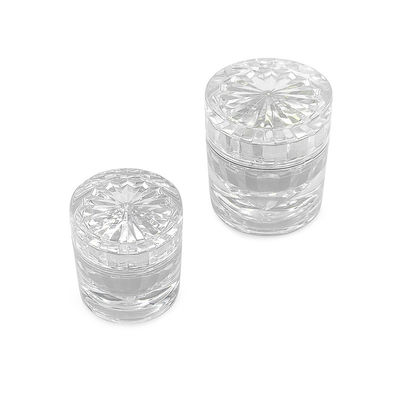 Bottine cosmetiche di lusso da 55*56mm 30g Bottine cosmetiche con coperchio personalizzato