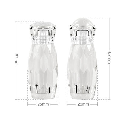 25mm Diamater Crema per la cura della pelle Vaso Unico Vaso Cosmetico Colore personalizzato