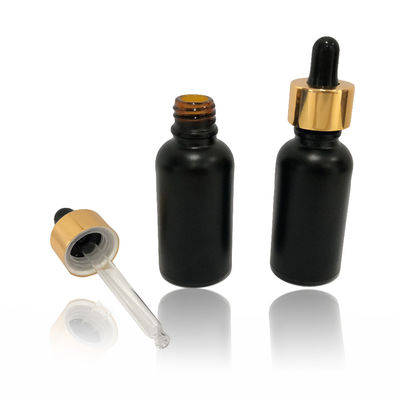 33*102mm Bottiglia per imballaggio cosmetico Bottiglia per gocciolante per occhi di vetro ricaricabile