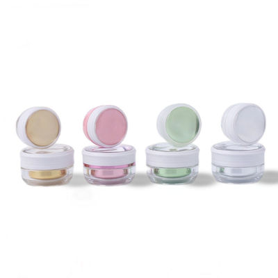 PMMA vasetti di crema cosmetica vuoti con tappo a vite Eco-friendly