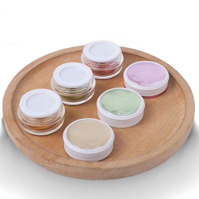 PMMA vasetti di crema cosmetica vuoti con tappo a vite Eco-friendly