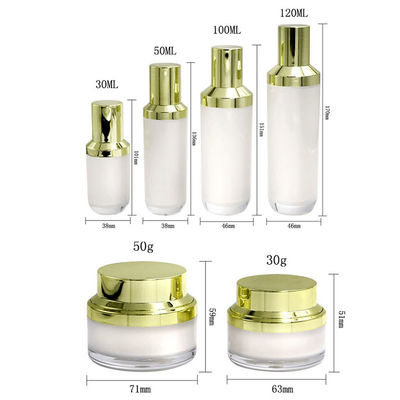Confezione per prodotti cosmetici con tappo a vite Confezione per prodotti cosmetici 50 ml 60 ml 100 ml 120 ml