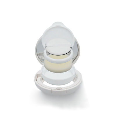 Elegante e elegante fondo cuscino bianco e vuoto, resistente alle perdite
