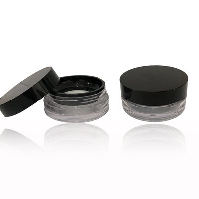 Customizzato 8g plastica chiara vuota in polvere libera cassa 32.8 * 68.4mm