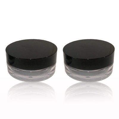 Customizzato 8g plastica chiara vuota in polvere libera cassa 32.8 * 68.4mm