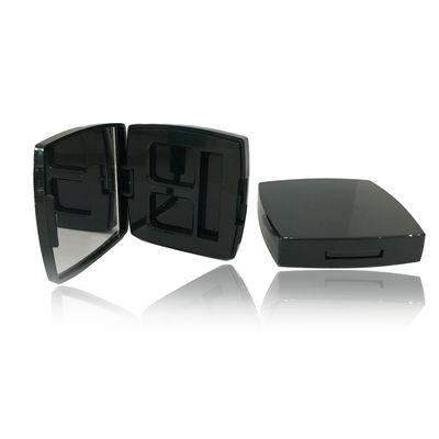 Rectangle vuoto polvere sciolta Compatta Case Face Powder Case 58,5 * 13,8 mm