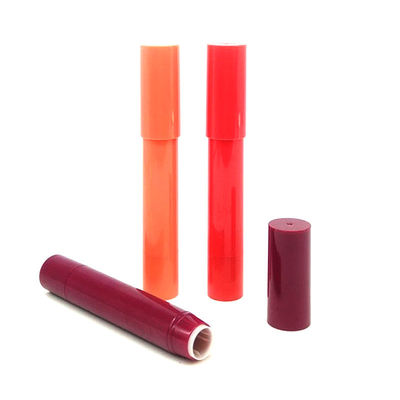 Materiale ABS Lip Stick Pen Cosmetico Imballaggio 3g Disegno allungato