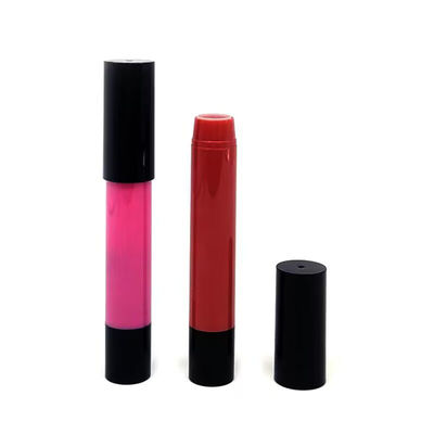 Materiale ABS Lip Stick Pen Cosmetico Imballaggio 3g Disegno allungato