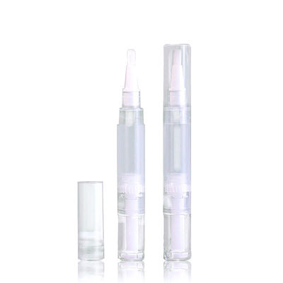 Contenitore per imballaggio cosmetico cilindrico con penna cosmetica a torsione chiara 1,5 ml / 2 ml