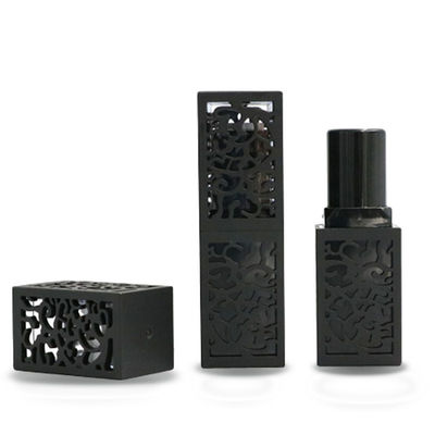 Logo personalizzato Tubo di rossetto nero Tubi di rossetto ecologici