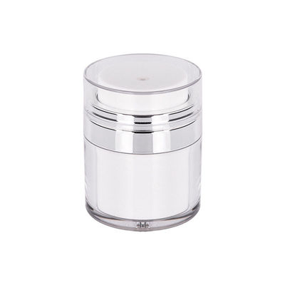 Popular Acrylic Press Foundation Bottle Double Layer Face Cream Bottle Container Crema per occhi