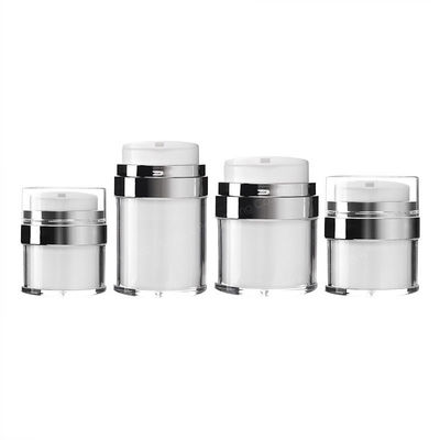 Popular Acrylic Press Foundation Bottle Double Layer Face Cream Bottle Container Crema per occhi