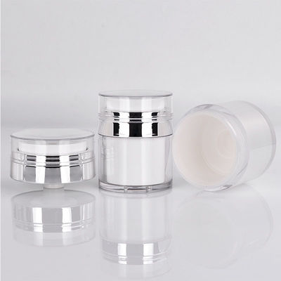 Popular Acrylic Press Foundation Bottle Double Layer Face Cream Bottle Container Crema per occhi