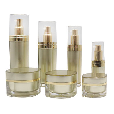 Imballaggio cosmetico stampato a caldo con cappuccio pompa Pc308 copertura trasparente ghiacciata cappuccio acrilico