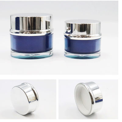 Imballaggio cosmetico a pompa e tappo personalizzato con tappo acrilico