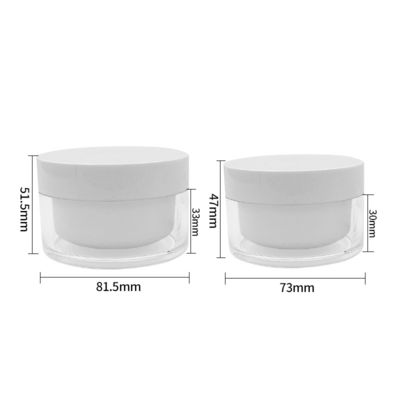 Potere acrilico di diamanti personalizzabile da 50 g con logo OEM/ODM disponibile