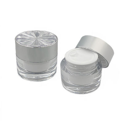 Proof Diamond Acrylic Cosmetic Jar for Skin Care Cream Piccolo contenitore da 30g/50g