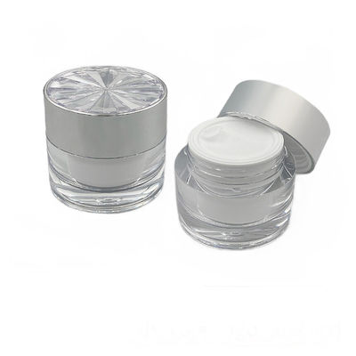 Proof Diamond Acrylic Cosmetic Jar for Skin Care Cream Piccolo contenitore da 30g/50g