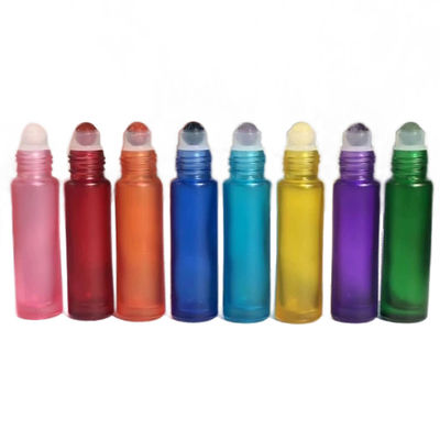 Bottiglia di confezione cosmetica circolare trasparente da 5 ml a 10 ml per crema per la cura della pelle