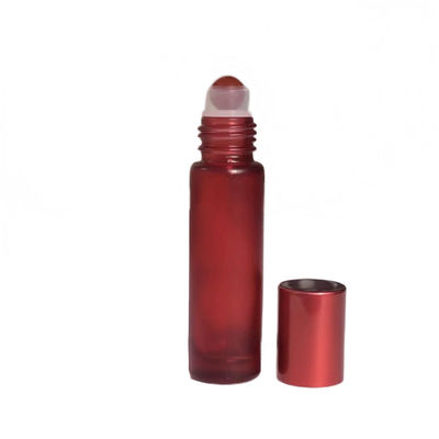 Bottiglia di confezione cosmetica circolare trasparente da 5 ml a 10 ml per crema per la cura della pelle