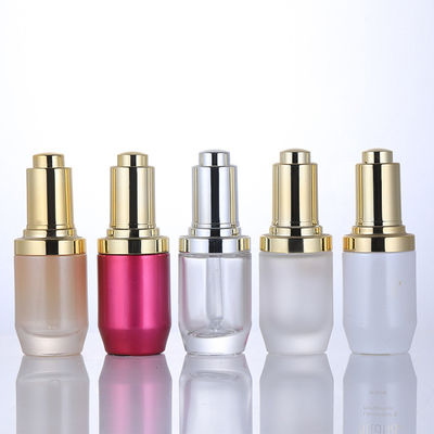 Fabbricazione a base di vetro rotondo trasparente Confezione cosmetica
