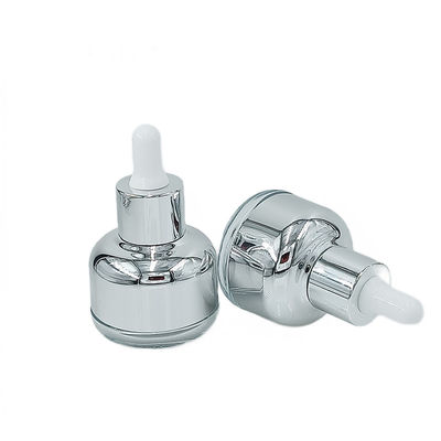 Imballaggio cosmetico in vetro resistente alle gocce Bottiglia 50g 60g con serigrafia