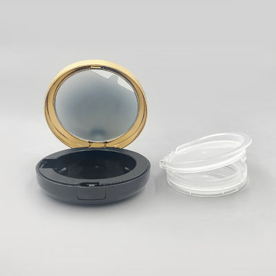 Cassa di fondo di cuscino di plastica ricaricabile rotonda con chiusura rapida per cosmetici / cura della pelle