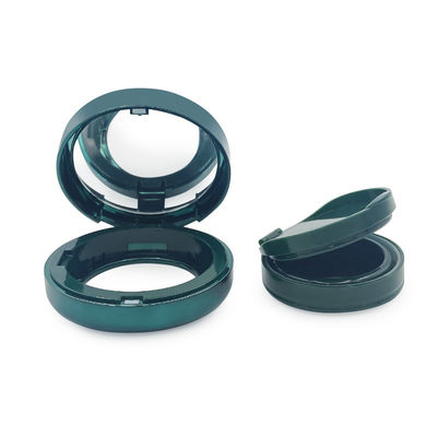15g Plastica trasparente ricaricabile Compatta Polvere Cassa per i bisogni cosmetici di viaggio amichevole