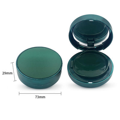 15g Plastica trasparente ricaricabile Compatta Polvere Cassa per i bisogni cosmetici di viaggio amichevole