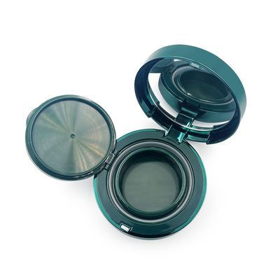 15g Plastica trasparente ricaricabile Compatta Polvere Cassa per i bisogni cosmetici di viaggio amichevole