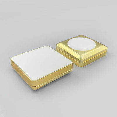 Plastico rotondo Dewy Finish Cushion Foundation Case Viaggio amichevole Riutilizzabile per cosmetici Imballaggio per la cura della pelle