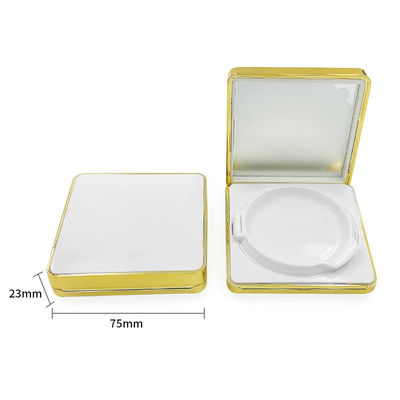 Plastico rotondo Dewy Finish Cushion Foundation Case Viaggio amichevole Riutilizzabile per cosmetici Imballaggio per la cura della pelle
