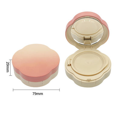 Cassa per fondamento a cuscino vuoto ricaricabile con SPF 30 Imballaggio cosmetico trasparente riutilizzabile