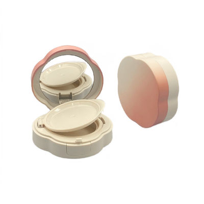 Cassa per fondamento a cuscino vuoto ricaricabile con SPF 30 Imballaggio cosmetico trasparente riutilizzabile