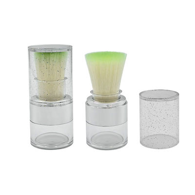15g Twist Open Clear Loose Powder Case per l'applicazione sostenibile del logo personalizzato