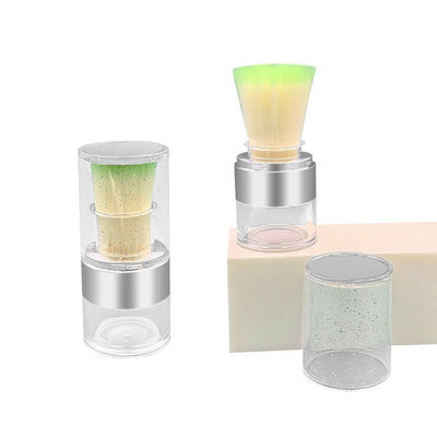 15g Twist Open Clear Loose Powder Case per l'applicazione sostenibile del logo personalizzato